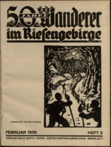 Der Wanderer im Riesengebirge, 1930, nr 2