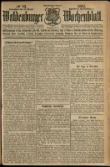 Waldenburger Wochenblatt, Jg. 58, 1912, nr 83