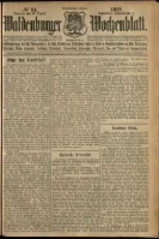 Waldenburger Wochenblatt, Jg. 58, 1912, nr 84