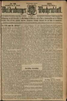Waldenburger Wochenblatt, Jg. 58, 1912, nr 89