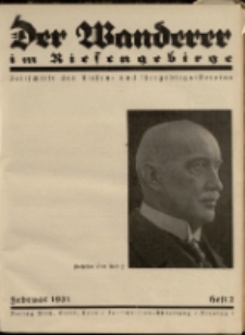 Der Wanderer im Riesengebirge, 1931, nr 2