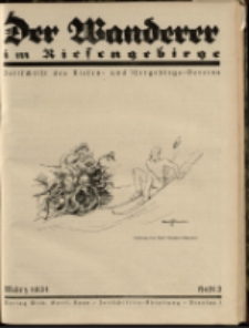 Der Wanderer im Riesengebirge, 1931, nr 3