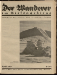 Der Wanderer im Riesengebirge, 1931, nr 4