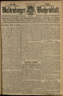 Waldenburger Wochenblatt, Jg. 58, 1912, nr 93