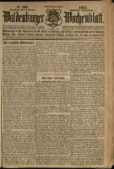 Waldenburger Wochenblatt, Jg. 58, 1912, nr 109