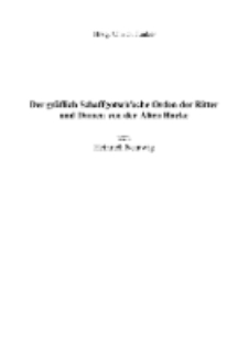 Der gräflich Schaffgotsch’sche Orden der Ritter und Damen von der Alten Hacke [Dokument elektroniczny]