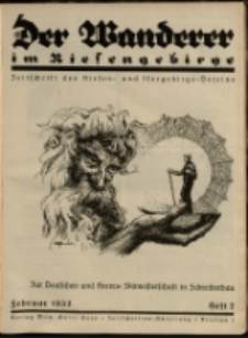 Der Wanderer im Riesengebirge, 1932, nr 2