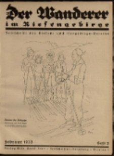 Der Wanderer im Riesengebirge, 1933, nr 2