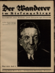 Der Wanderer im Riesengebirge, 1933, nr 5