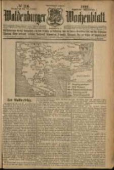 Waldenburger Wochenblatt, Jg. 58, 1912, nr 116