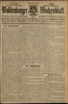 Waldenburger Wochenblatt, Jg. 58, 1912, nr 129