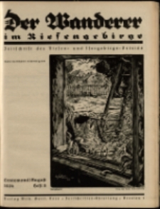 Der Wanderer im Riesengebirge, 1934, nr 8