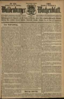 Waldenburger Wochenblatt, Jg. 58, 1912, nr 131