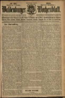 Waldenburger Wochenblatt, Jg. 58, 1912, nr 132