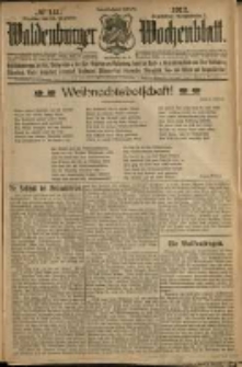Waldenburger Wochenblatt, Jg. 58, 1912, nr 141