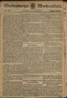 Waldenburger Wochenblatt, Jg. 58, 1912, nr 142