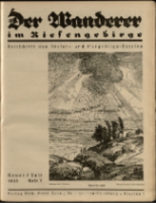 Der Wanderer im Riesengebirge, 1935, nr 7