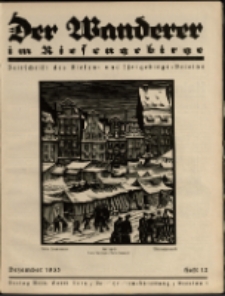 Der Wanderer im Riesengebirge, 1935, nr 12