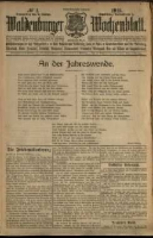 Waldenburger Wochenblatt, Jg. 59, 1913, nr 1