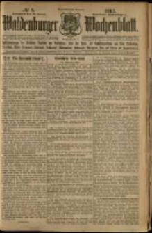 Waldenburger Wochenblatt, Jg. 59, 1913, nr 8