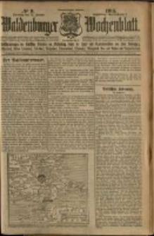 Waldenburger Wochenblatt, Jg. 59, 1913, nr 9