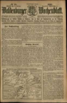 Waldenburger Wochenblatt, Jg. 59, 1913, nr 18