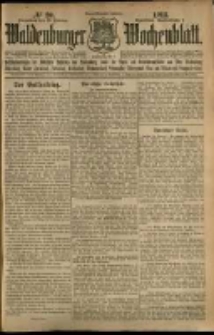 Waldenburger Wochenblatt, Jg. 59, 1913, nr 20