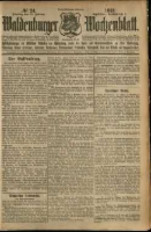 Waldenburger Wochenblatt, Jg. 59, 1913, nr 24