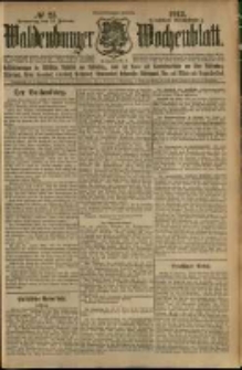 Waldenburger Wochenblatt, Jg. 59, 1913, nr 25