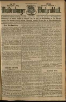 Waldenburger Wochenblatt, Jg. 59, 1913, nr 27