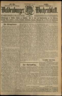 Waldenburger Wochenblatt, Jg. 59, 1913, nr 23