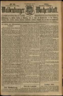 Waldenburger Wochenblatt, Jg. 59, 1913, nr 34
