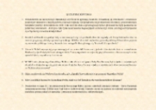 Zwycięzcy i przegrani... czyli o tych, co dostali i nie dostali literackiego Nobla - pytania [Dokument życia społecznego]