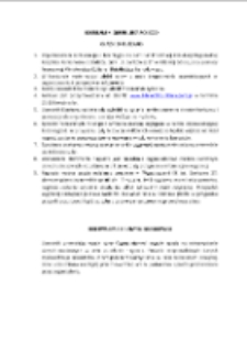 Książki o książkach : quiz literacki dla miłośników ksiąg wszelakich - regulamin [Dokument życia społecznego]