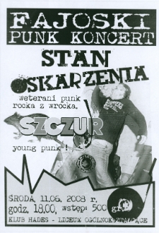Fajoski punk koncert [Dokument życia społecznego]