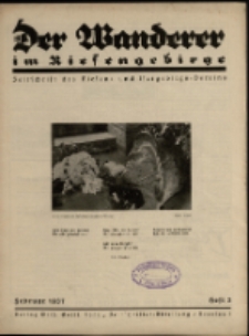 Der Wanderer im Riesengebirge, 1937, nr 2
