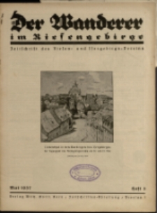 Der Wanderer im Riesengebirge, 1937, nr 5