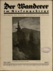 Der Wanderer im Riesengebirge, 1937, nr 7