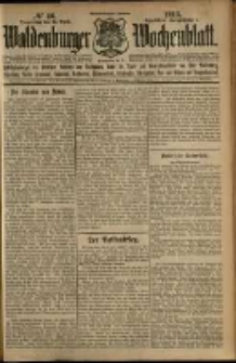 Waldenburger Wochenblatt, Jg. 59, 1913, nr 46