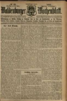 Waldenburger Wochenblatt, Jg. 59, 1913, nr 48