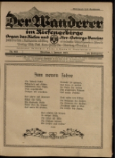 Der Wanderer im Riesengebirge, 1924, nr 1
