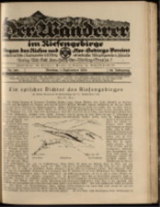 Der Wanderer im Riesengebirge, 1924, nr 9