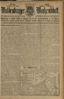 Waldenburger Wochenblatt, Jg. 59, 1913, nr 51