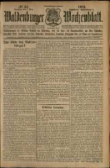 Waldenburger Wochenblatt, Jg. 59, 1913, nr 54