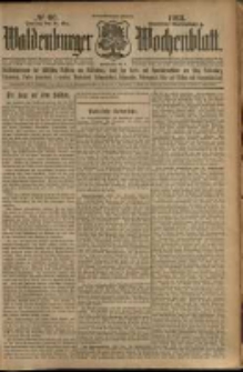 Waldenburger Wochenblatt, Jg. 59, 1913, nr 60