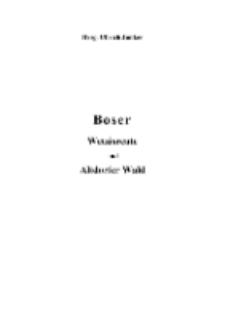 Boser Wetzisreute und Altdorfer Wald [Dokument elektroniczny]