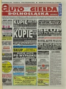 Auto Giełda Dolnośląska : regionalna gazeta ogłoszeniowa, 2003, nr 1 (963) [3.01]
