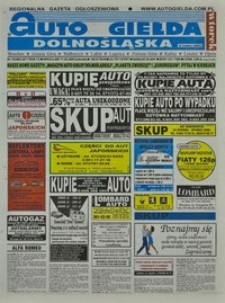 Auto Giełda Dolnośląska : regionalna gazeta ogłoszeniowa, 2003, nr 15 (977) [11.02]