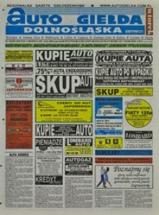 Auto Giełda Dolnośląska : regionalna gazeta ogłoszeniowa, 2003, nr 18 (980) [18.02]
