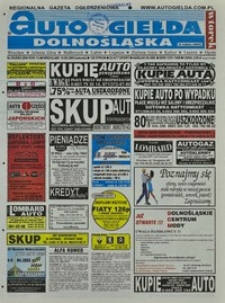 Auto Giełda Dolnośląska : regionalna gazeta ogłoszeniowa, 2003, nr 28 (990) [18.03]